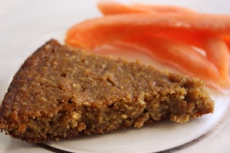Papaya Breakfast Cake Recipe