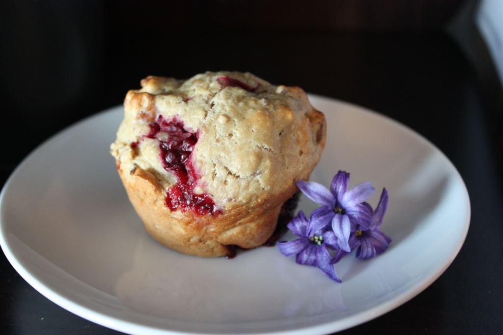 7-Grain Blackberry Pecan Muffins Recipe