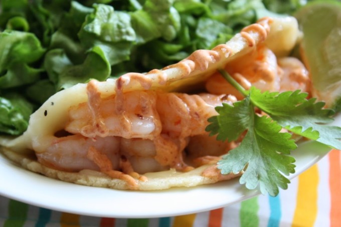 Shrimp Taco Dorado | Fake Food Free