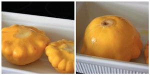 Patty Pan Squash preparation