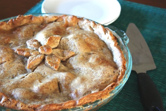 Spiced Whole Grain Apple Pie Recipe | Fake Food Free