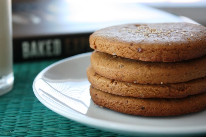 Baked Explorations: Ginger Rum Molasses Cookies | Fake Food Free