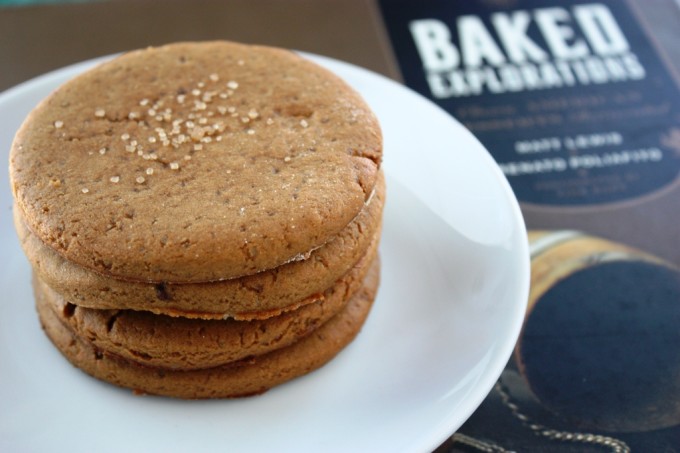 Baked Explorations: Ginger Rum Molasses Cookies