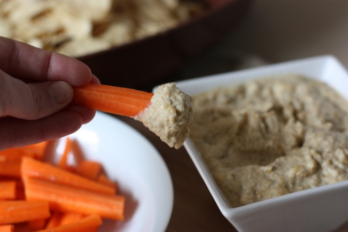 Hummus with Almond Butter | Fake Food Free