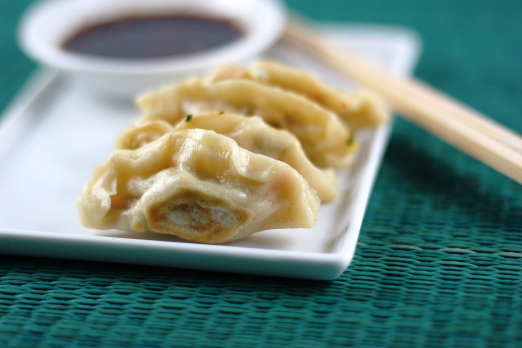 A favorite recipe from the early days of FakeFoodFree.com. Ginger Chicken Potstickers. 