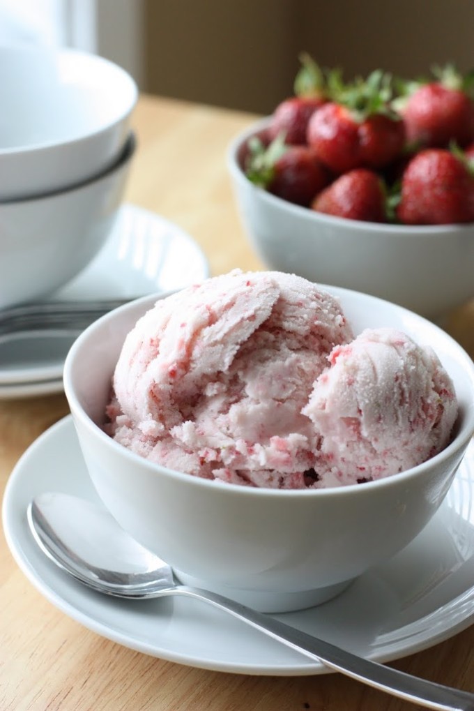 Fresh Strawberry Ice Cream Recipe | Kentucky Milk and Garden Strawberries | Fake Food Free