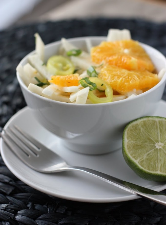 Citrus Jicama Salad | Fake Food Free