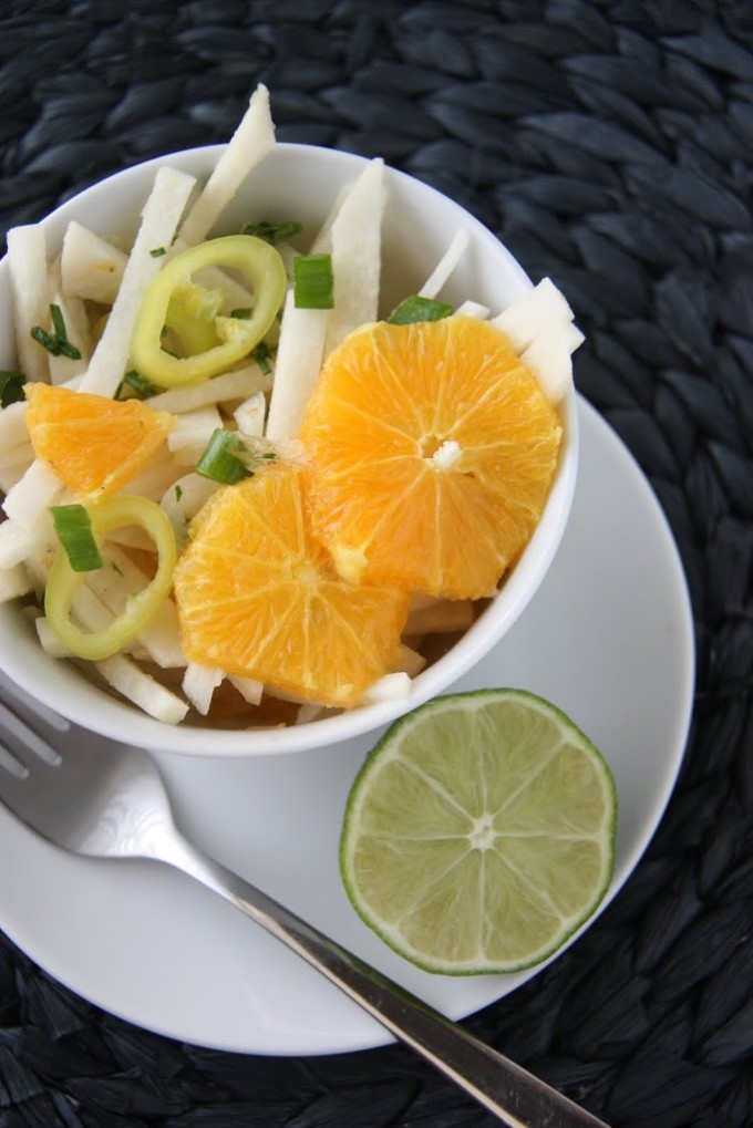 Citrus Jicama Salad | Fake Food Free