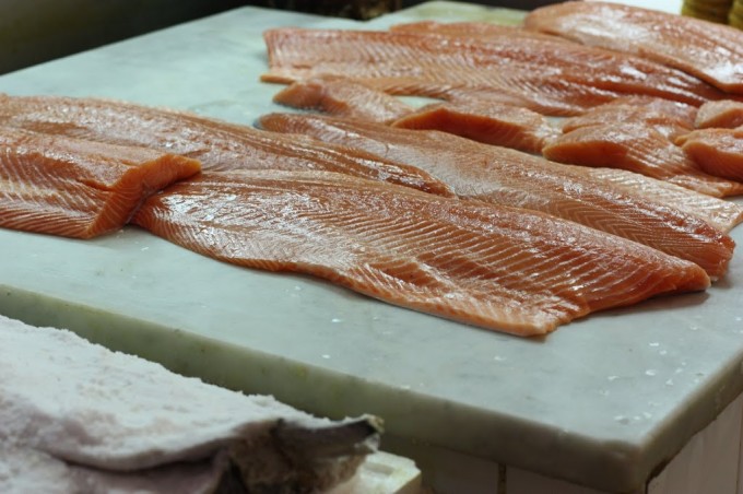 Salmon at the English Market in Cork, Ireland | Fake Food Free 