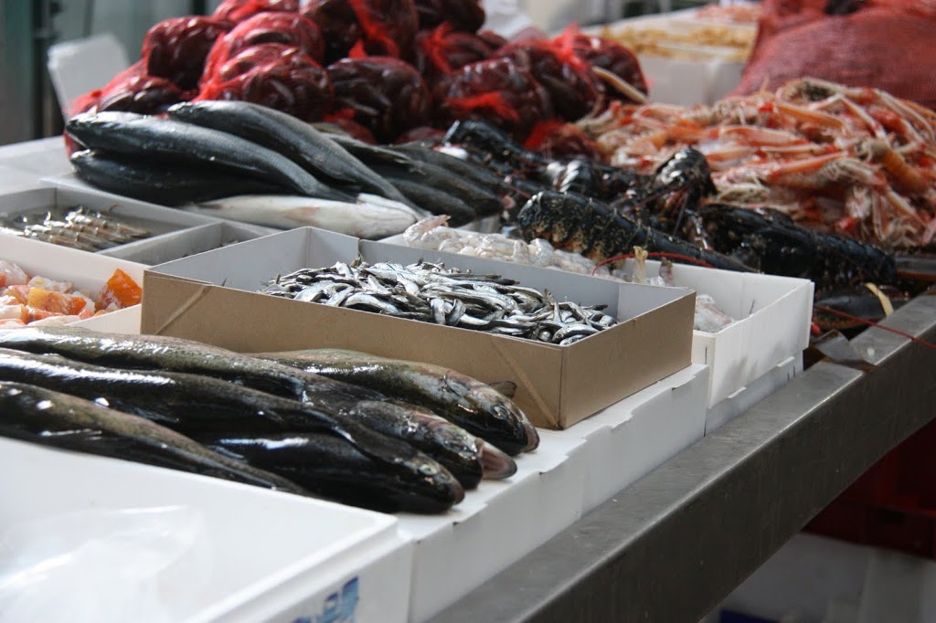 Fresh Fish in St. George's Market Belfast