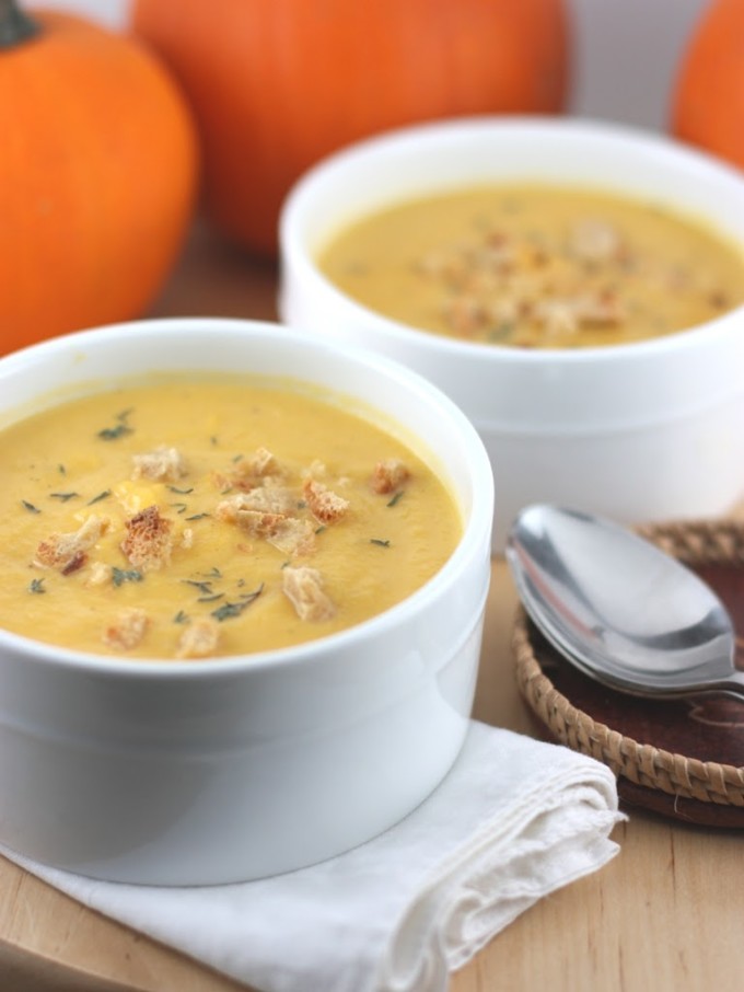 Caribbean-style Pumpkin Soup | Fake Food Free