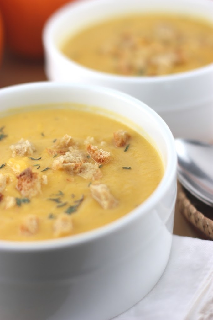 Caribbean-style Pumpkin Soup | Fake Food Free