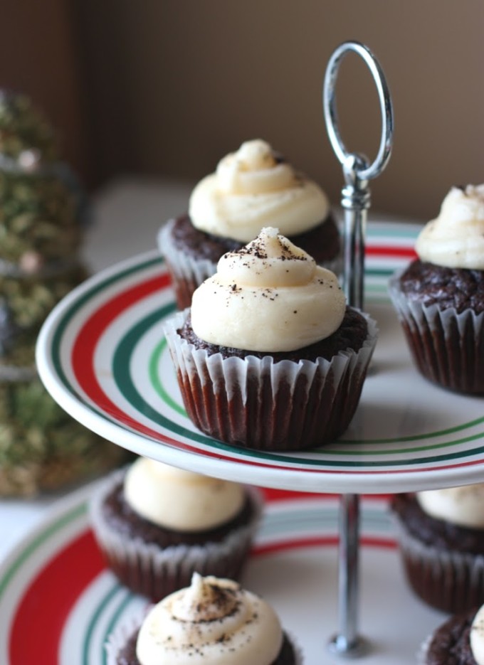 Eggnog Latte Cupcakes | Fake Food Free