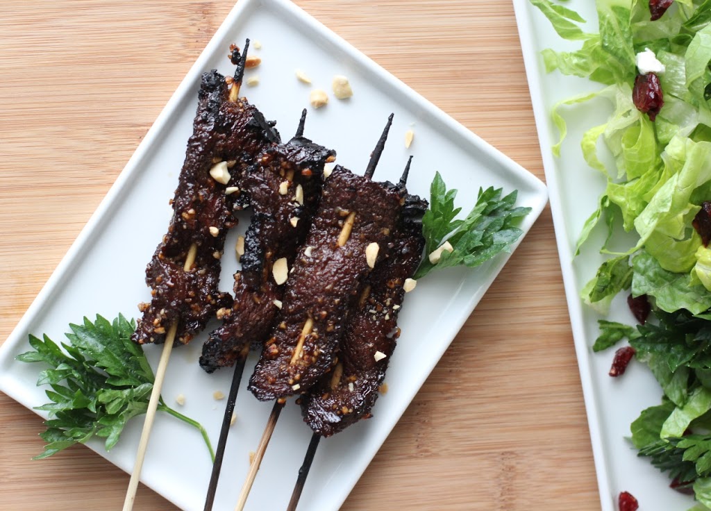 Grilled Tamarind Beef Satay Recipe | Fake Food Free