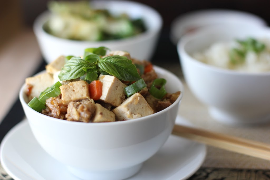 Bean Curd and Prawn Stew from Building a Perfect Meal by Michelle Tchea