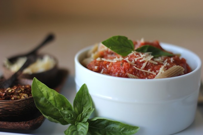 Grilled Tomato Marinara Sauce | Fake Food Free