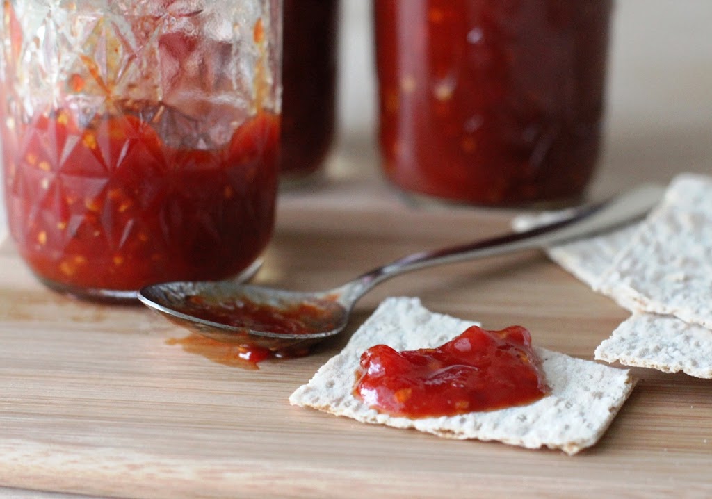 Smoky Tomato Jam Recipe | FakeFoodFree.com