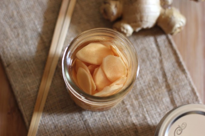 Japanese Pickled Ginger Recipe from The Joy of Pickling | Fake Food Free