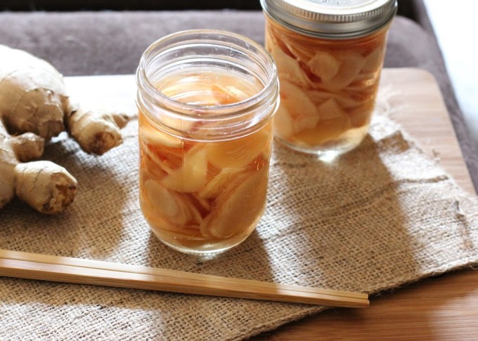 Japanese Pickled Ginger Recipe from The Joy of Pickling | Fake Food Free