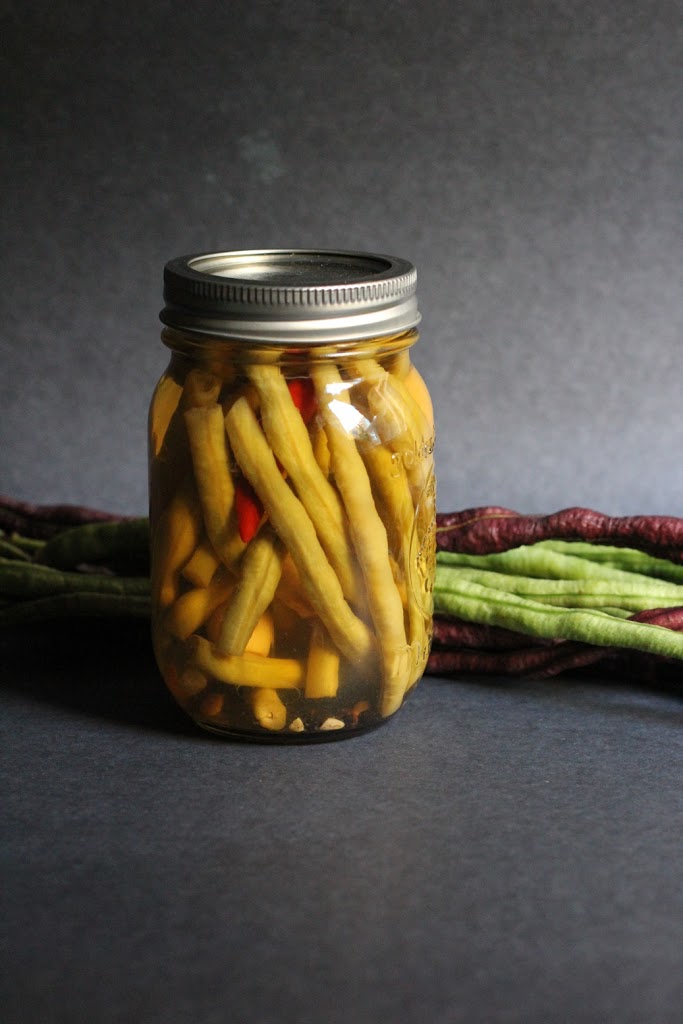 Spicy Pickled Long Beans Recipe | FakeFoodFree.com