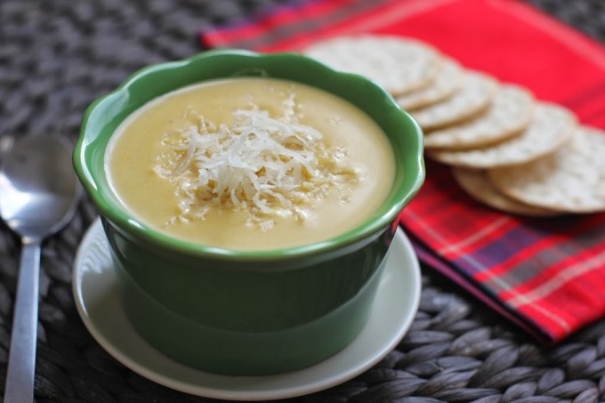 Roasted Golden Acorn Squash and Coconut Soup Recipe | Fake Food Free