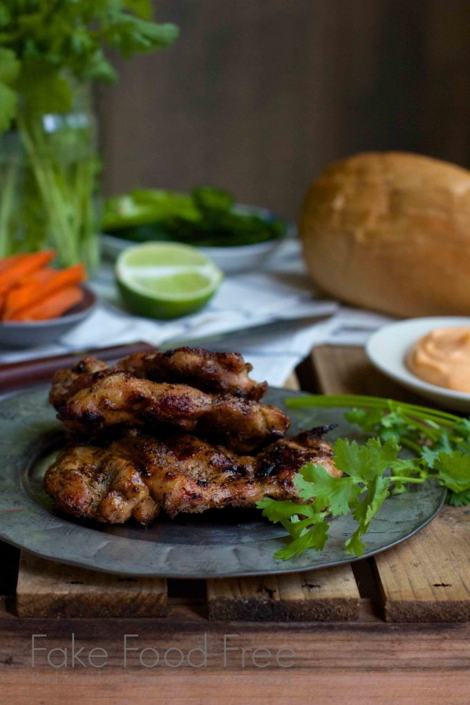 Hanoi Grilled Chicken from The Banh Mi Handbook | Fake Food Free