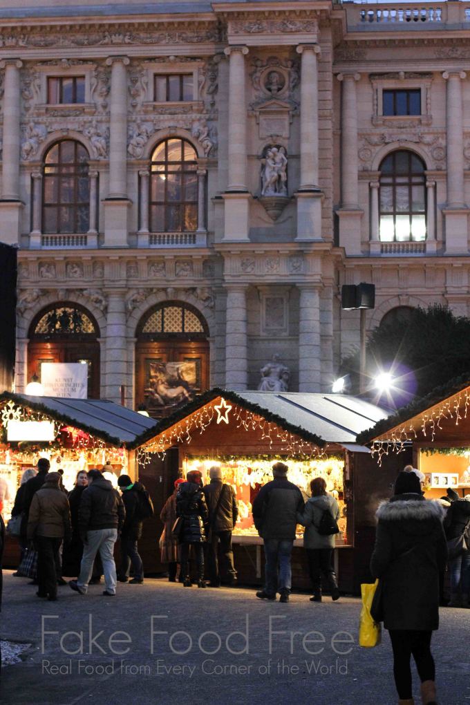 Christmas Village at Maria-Theresien-Platz | Fake Food Free