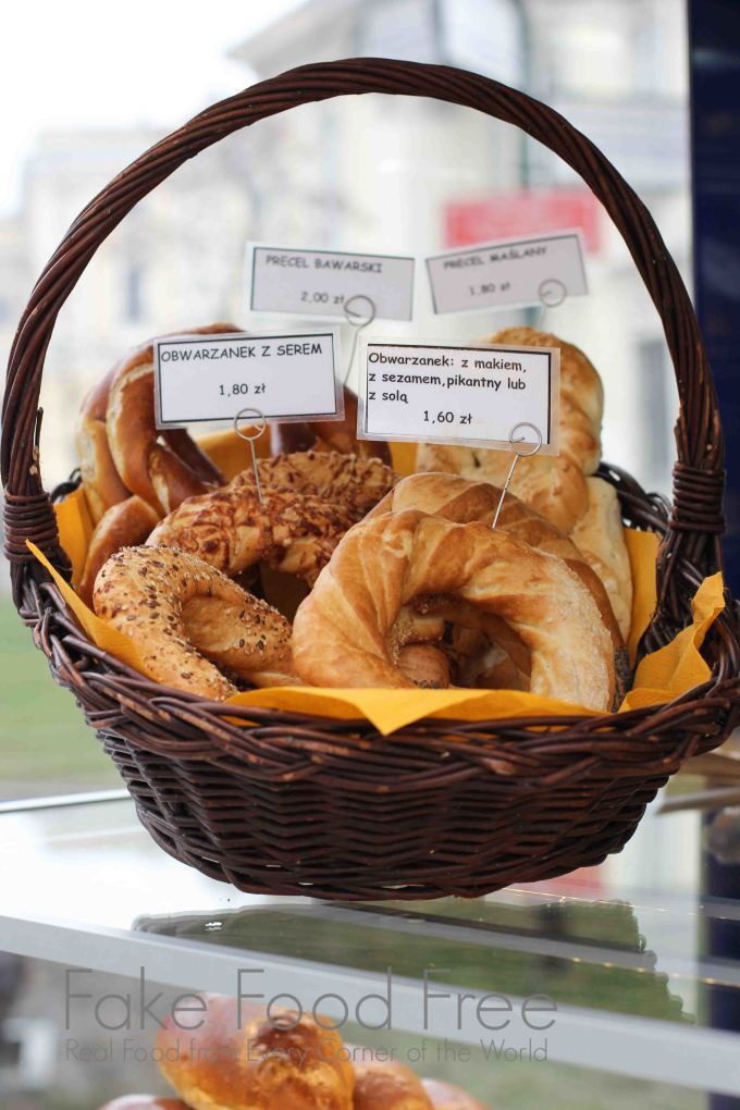 Polish obwarzanek in Krakow | Fake Food Free #food #travel