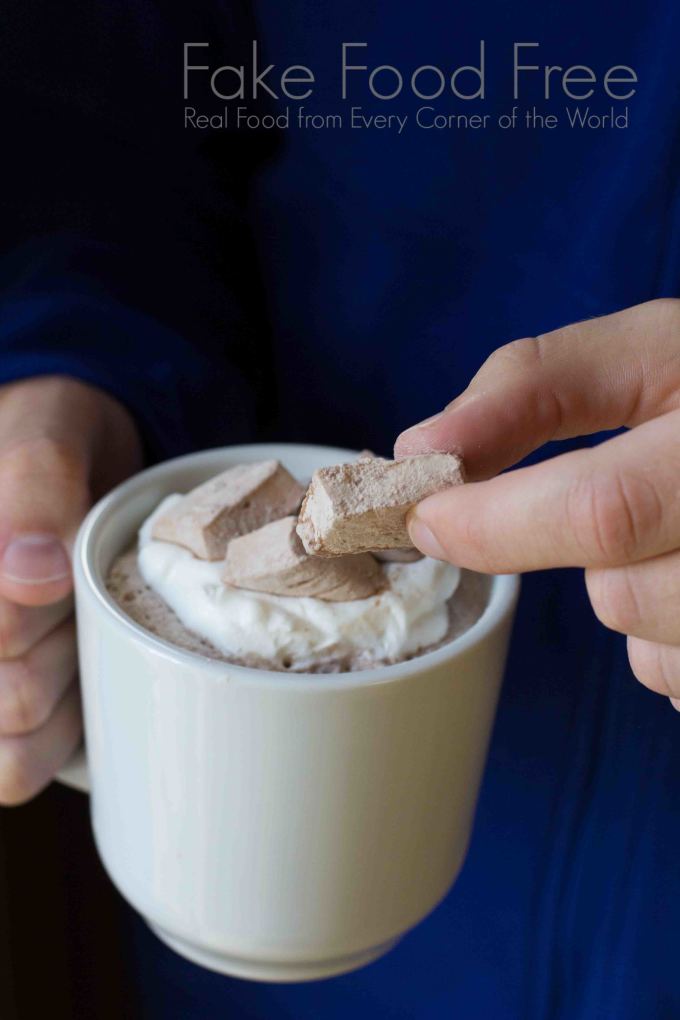 Bourbon Chocolate Marshmallows | Fake Food Free