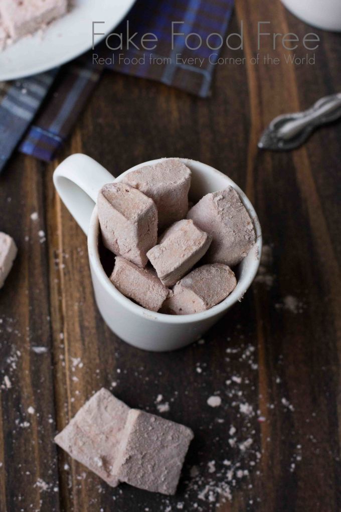 Bourbon Chocolate Marshmallows | Fake Food Free