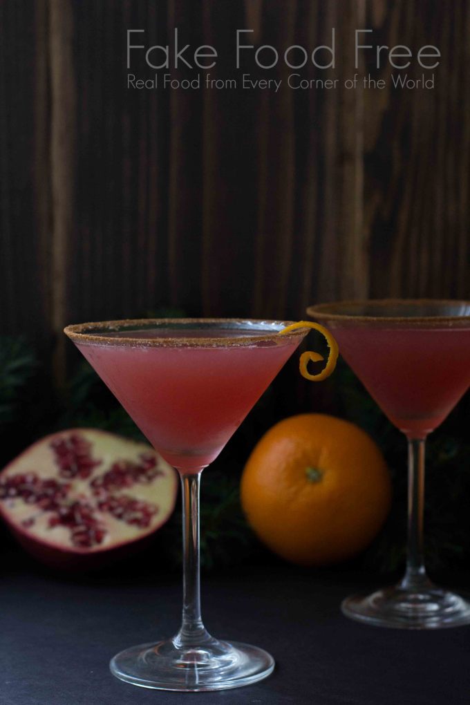 Holiday Pomtini | Fake Food Free