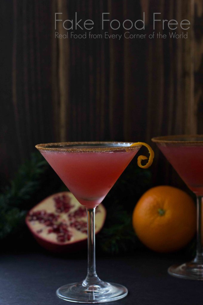 Holiday Pomtini | Fake Food Free