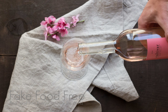 2014 Cultivar Rose paired with Spicy Noodle Bowls at Fake Food Free.