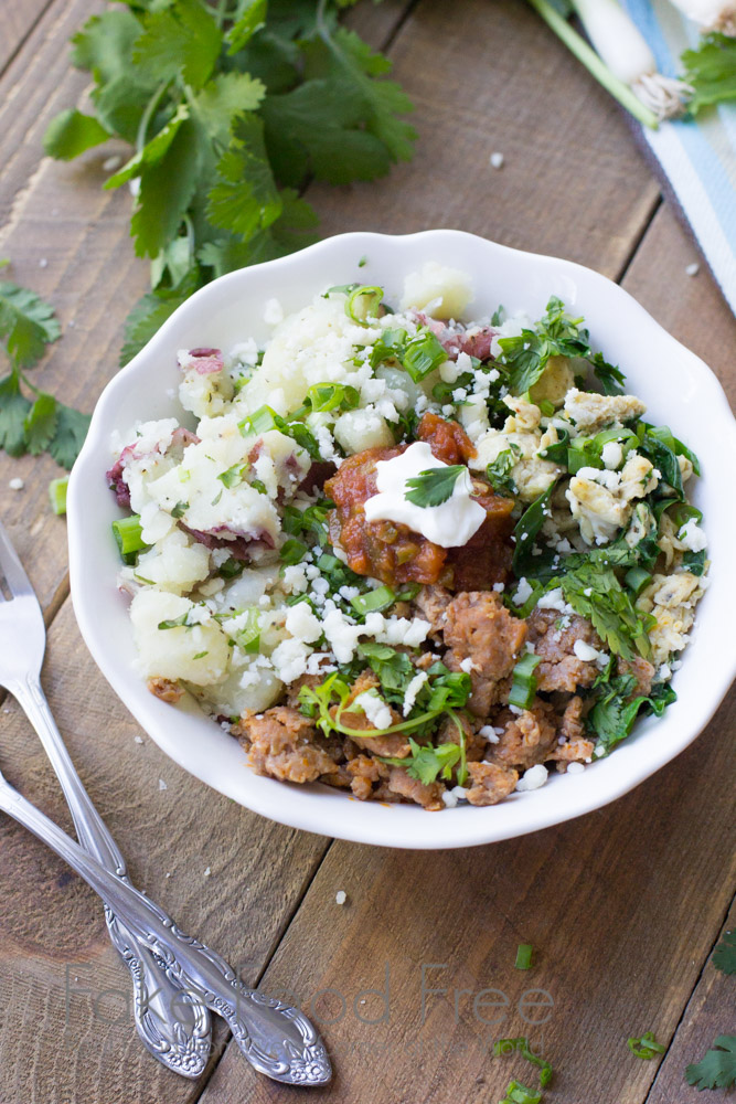 30 Minute Potato Breakfast Bowls | Fake Food Free