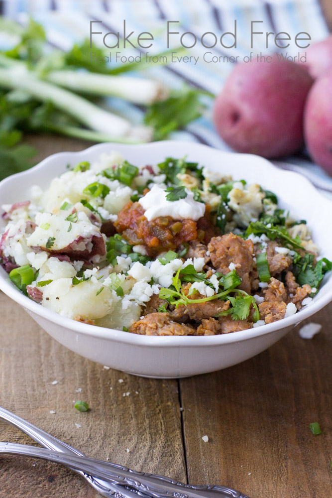 30 Minute Potato Breakfast Bowls | Fake Food Free