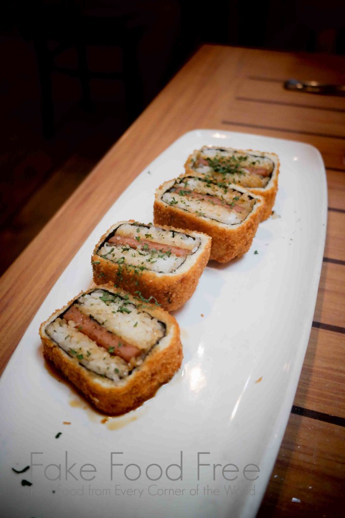 Spam Musubi from the Kitchen in Maui | Travel eats, drinks and views at Fake Food Free. 