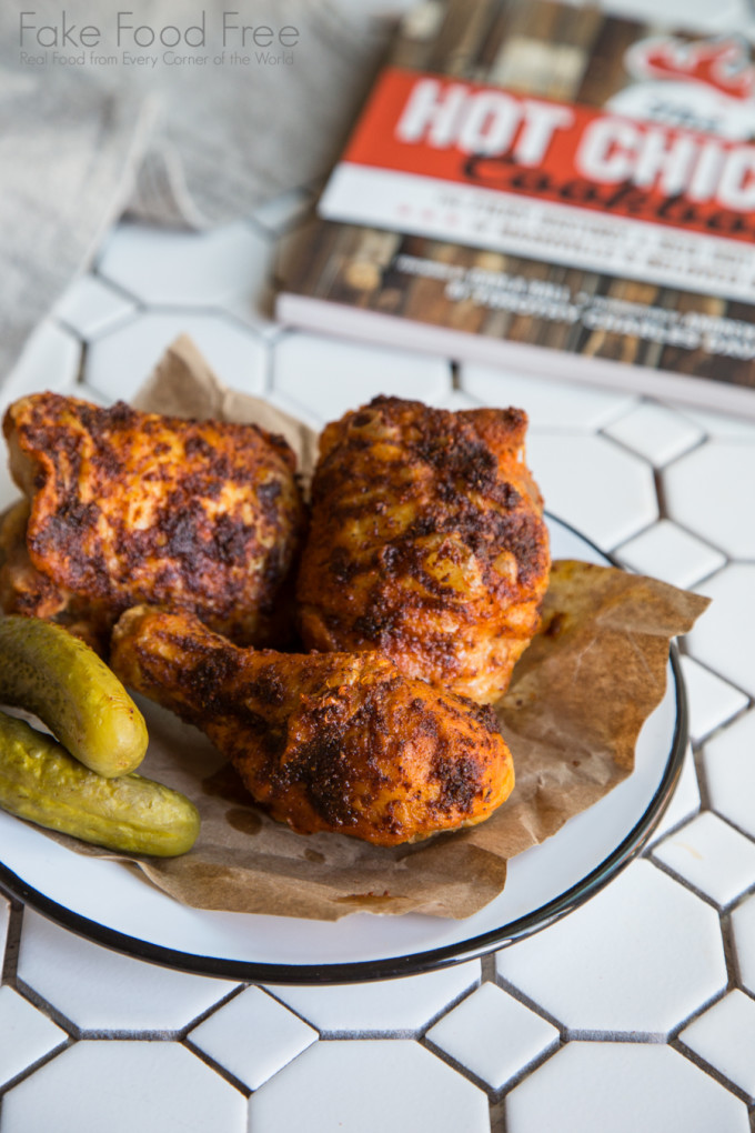 Traditional Nashville Hot Chicken Recipe from The Hot Chicken Cookbook | Fake Food Free