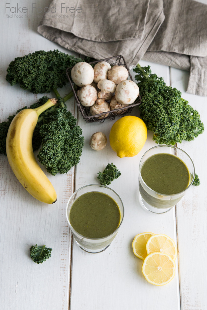 Kale Power Smoothies from Brigitte's Naturally Alive | Review on Fake Food Free