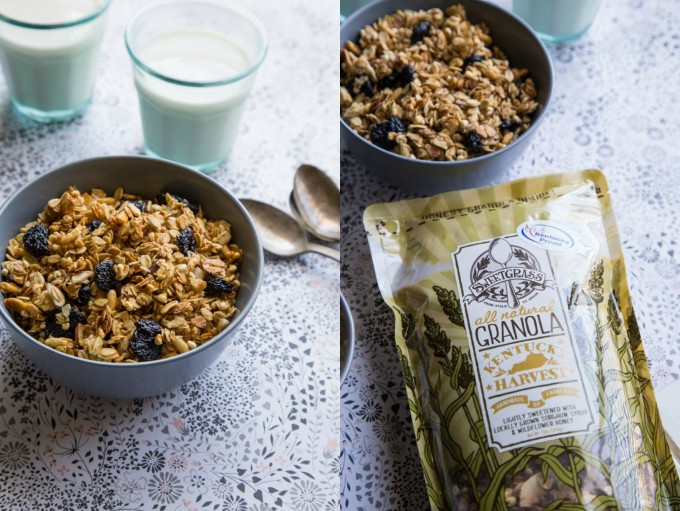 Kentucky-based Sweetgrass Granola made with sorghum syrup | Review at Fake Food Free