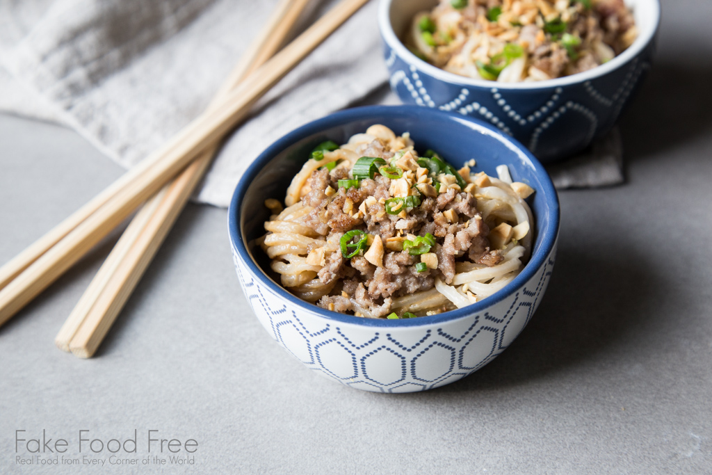 Chinese Dan Dan Noodles Recipe