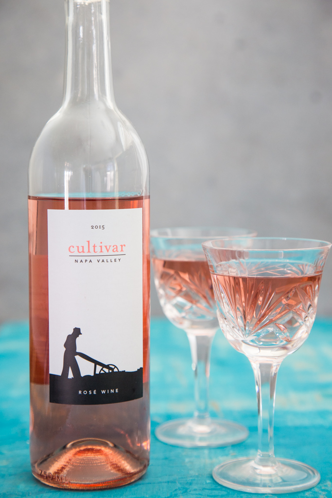 Cultivar 2015 Napa Valley Rose | Fake Food Free | #cultivarwinebloggers #partner