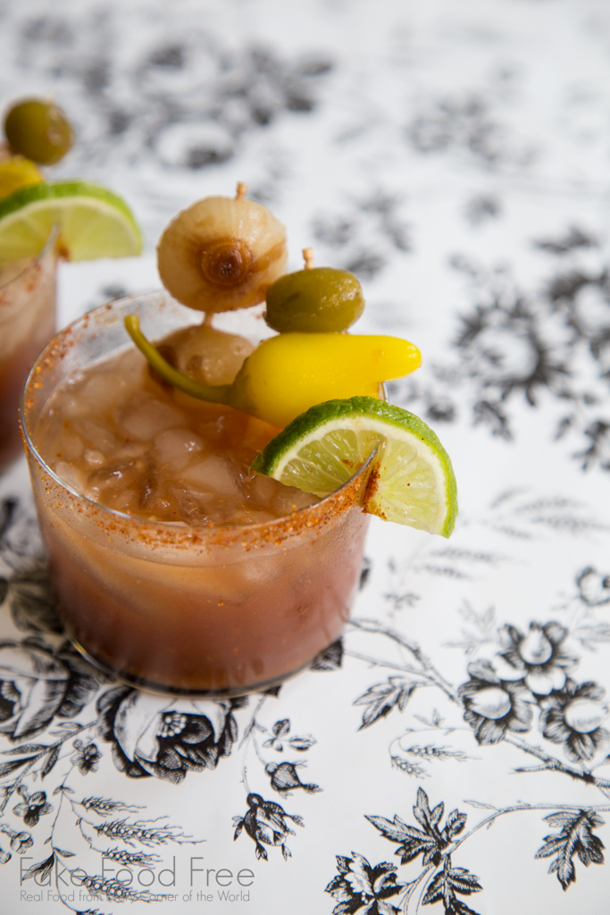 Bloody Mary with Balsamic Pearl Onions | Fake Food Free