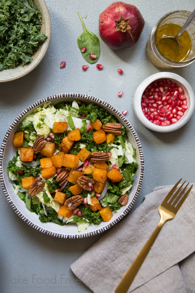 Fall Salad with Butternut Squash Recipe