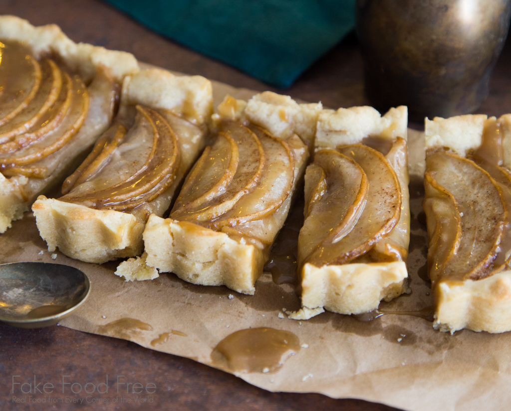 Butterscotch Pear Tart Recipe