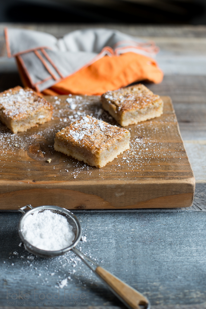 Coconut Orange Bars Recipe | Fake Food Free