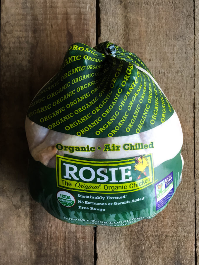 ROSIE® whole chicken for Chicken Herb Soup with Bone Broth Recipe | Sponsored Post