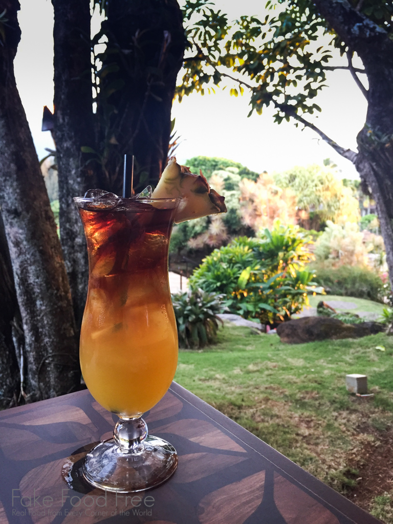 Mai Tai at Happy Talk Lounge | What to Eat in Kauai | Fake Food Free Travels