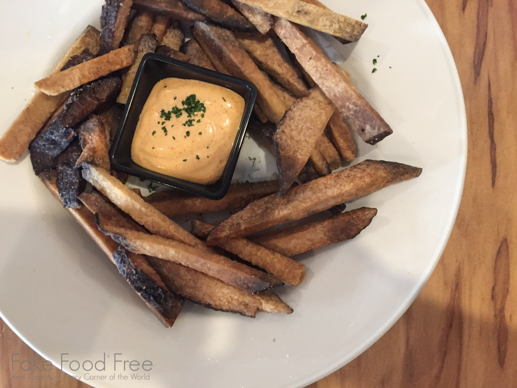 Taro Fries Kauai Beer Co. | Fake Food Free Travel