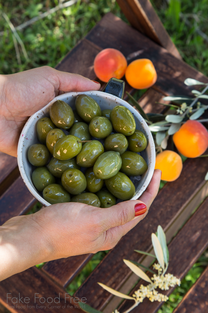 Italian Apricots and Olives | Photography in Italy | FakeFoodFree.com