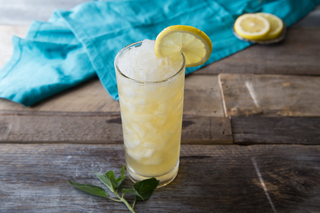 Pineapple Sage Bourbon Lemonade Cocktail Recipe 